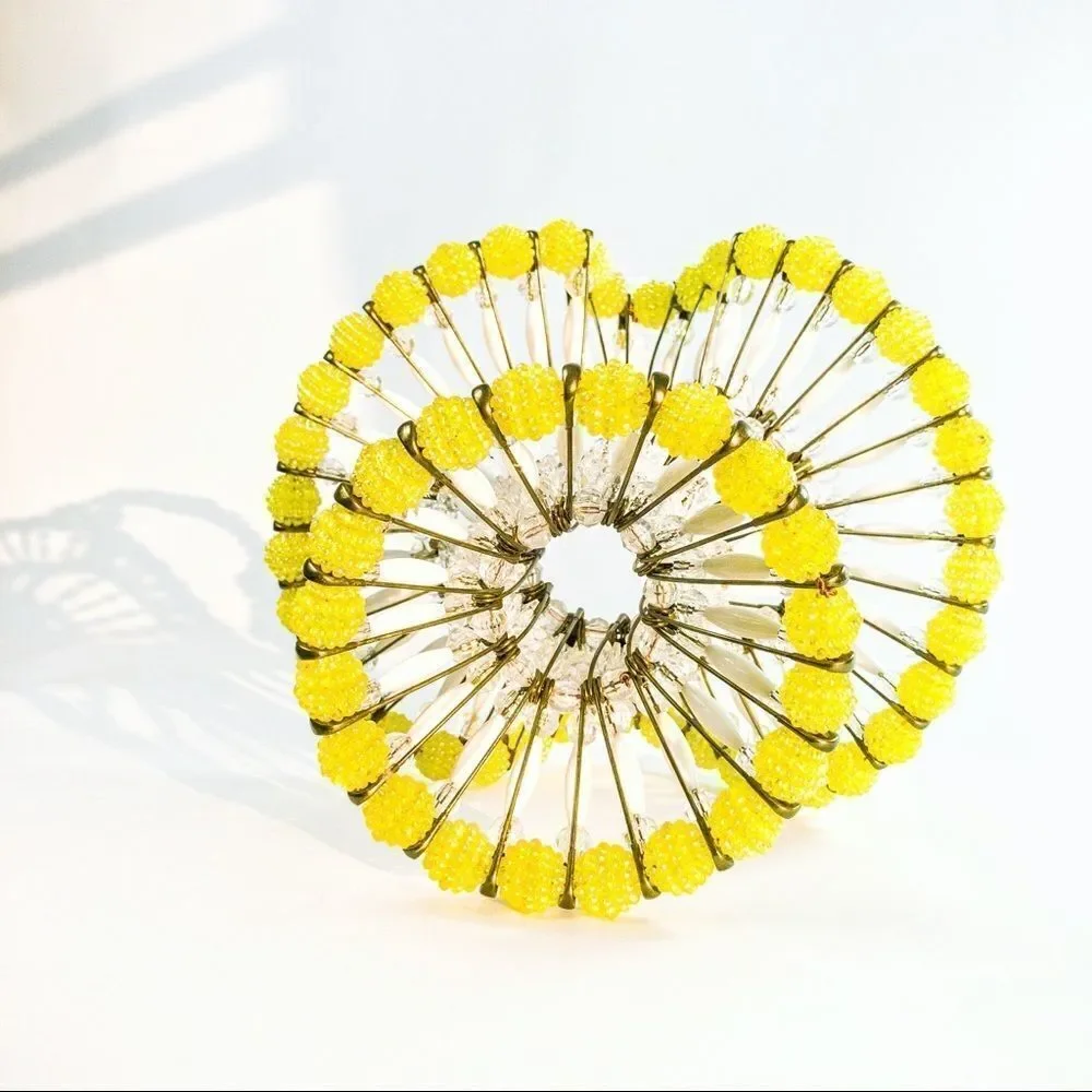 VTG MCM Safety Pin & Bead Basket